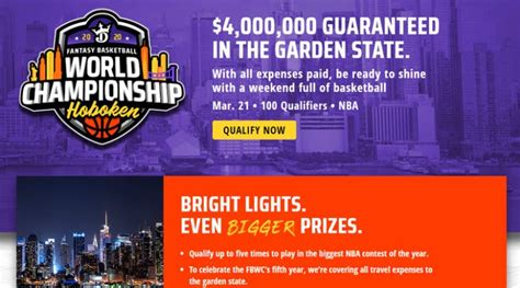 DraftKings Championship Series: Fantasy Basketball World .